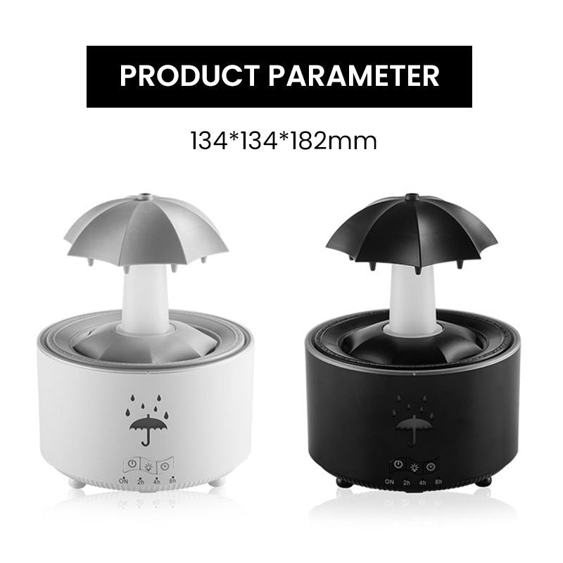 AeroDrop Aroma – 7-kleurige LED & ontspannende geurmist