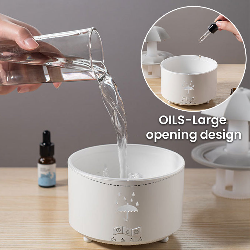 AeroDrop Aroma – 7-kleurige LED & ontspannende geurmist