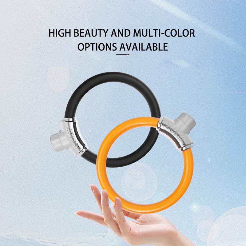 SecureLock – Draagbaar antidiefstalkabelslot voor fietsen | 1+1 GRATIS