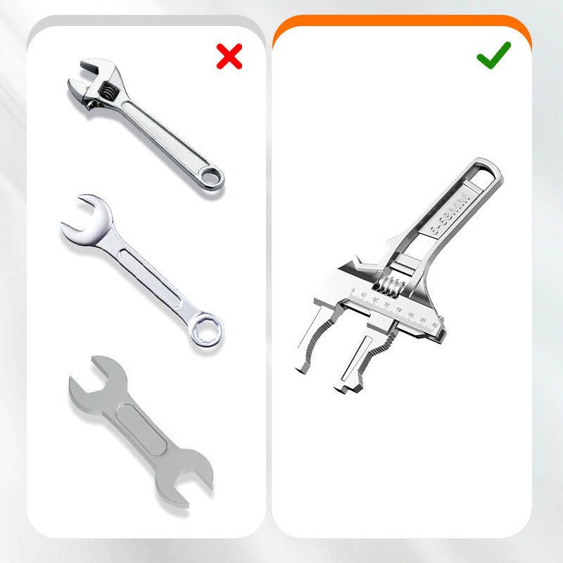 GripMax – Multifunctionele montagesleutel 6–68 mm | 1+1 GRATIS