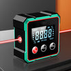 XUNTOP 4 * 90° Inclinomètre Numérique Rechargeable avec