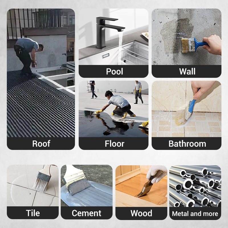 SealPro™ 1kg waterdichte PU-beschermcoating, veelzijdig