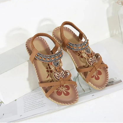 Nieuwe sandalen in bohemian-stijl