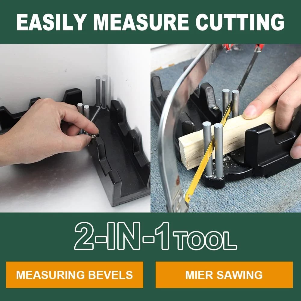 AnglePro – 2-in-1 meet- en verstekzaaggereedschap