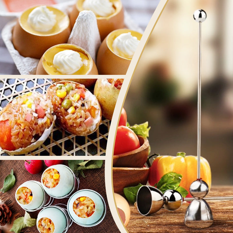 EggMaster™ – Eiersnijder van roestvrij staal | 1+2 GRATIS