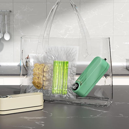 SealMate™ – Compacte draadloze vacuümsealer | 50% KORTING