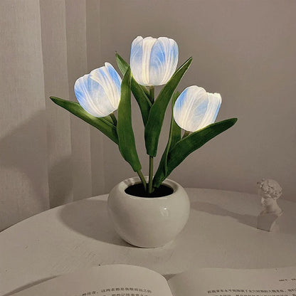 LumaBloom – LED Tulp Nachtlamp Tafellamp