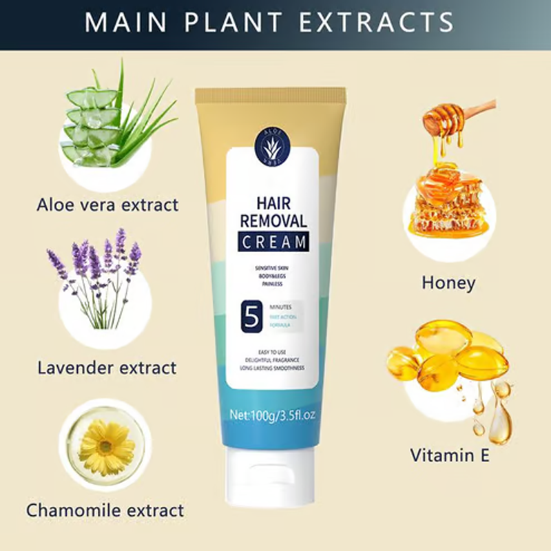 PainlessLux® Ontharingscrème voor het hele lichaam | 1+1 GRATIS