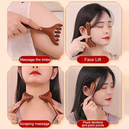 ChiClaw™ Hoofdhuidmassagekam met 6 tanden | 1+1 GRATIS