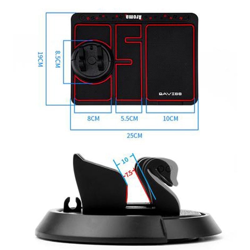 CarMate – 4-in-1 antislip automat met telefoonhouder | 1+1 GRATIS