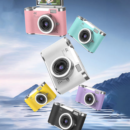 VisionFlip – 4K HD digitale camera met draaibaar scherm | 50% RABATT