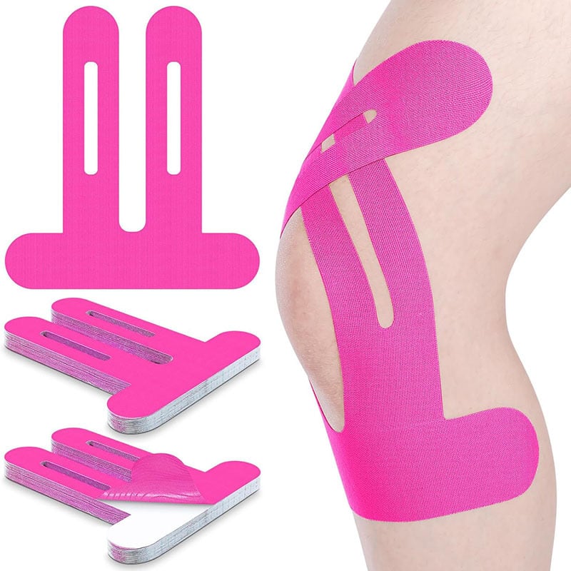 KneeFlex™ – Voorgesneden kinesiologietape voor knieën (6 rollen) | 50% korting