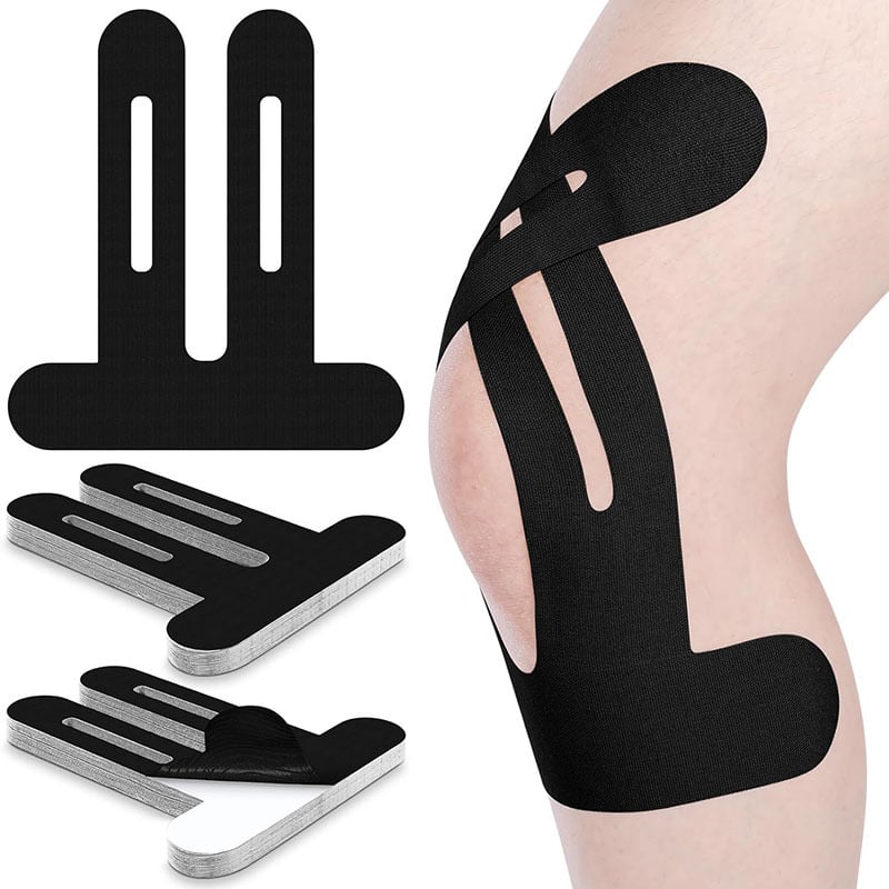KneeFlex™ – Voorgesneden kinesiologietape voor knieën (6 rollen) | 50% korting