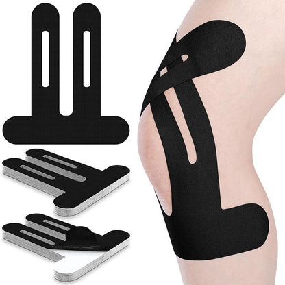 KneeFlex™ – Voorgesneden kinesiologietape voor knieën (6 rollen) | 50% korting