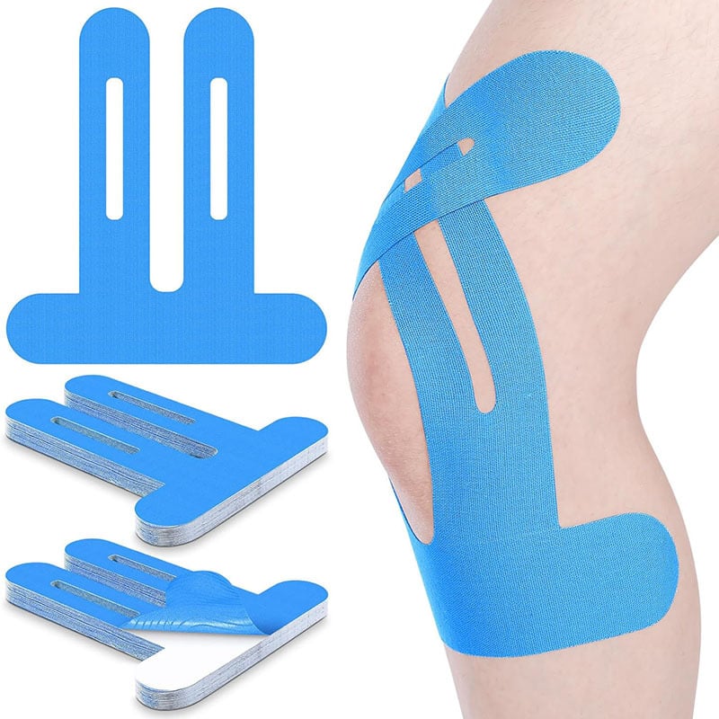 KneeFlex™ – Voorgesneden kinesiologietape voor knieën (6 rollen) | 50% korting
