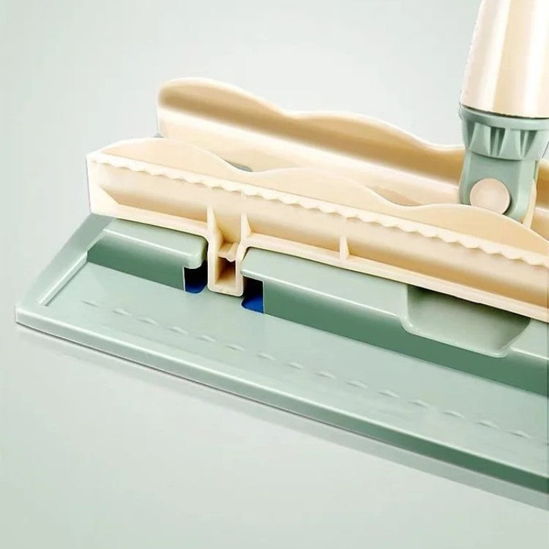 EasyWish™ – De slimme vlakke dweil met roestvrijstalen steel voor moeiteloos schoonmaken | 50% KORTING