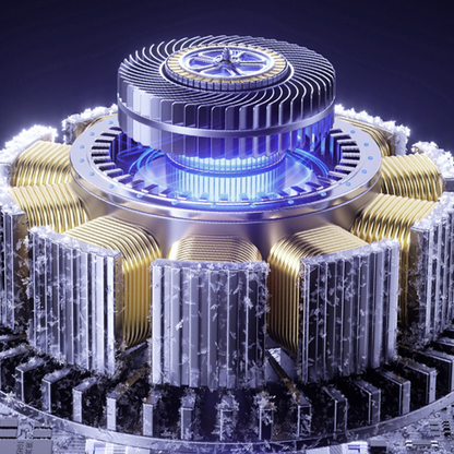 Ultradunne, oplaadbare miniventilator met USB-poort