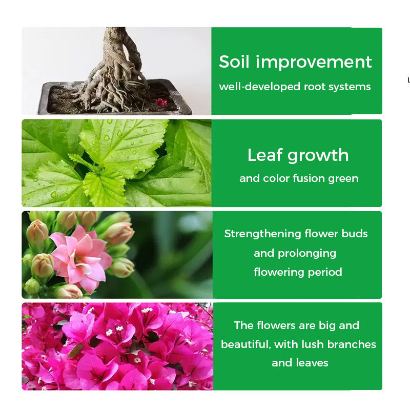 GreenBloom – Snelle wortel- en bloeipoeder | 1+1 GRATIS