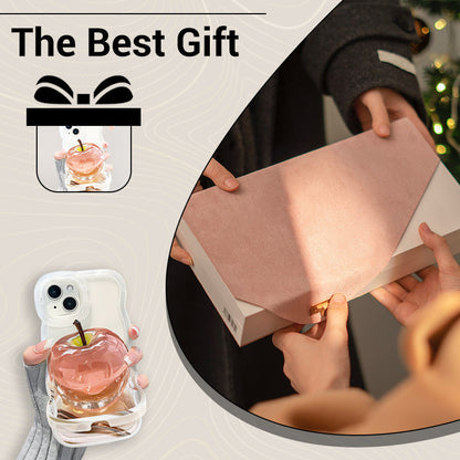 ClearCore™ – Apple Muster Transparente Handyhülle für iPhone mit stylischem Schutz | 1+1 GRATIS