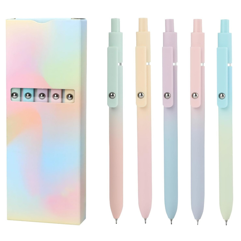 Pak van 5 zwarte mechanische potloden