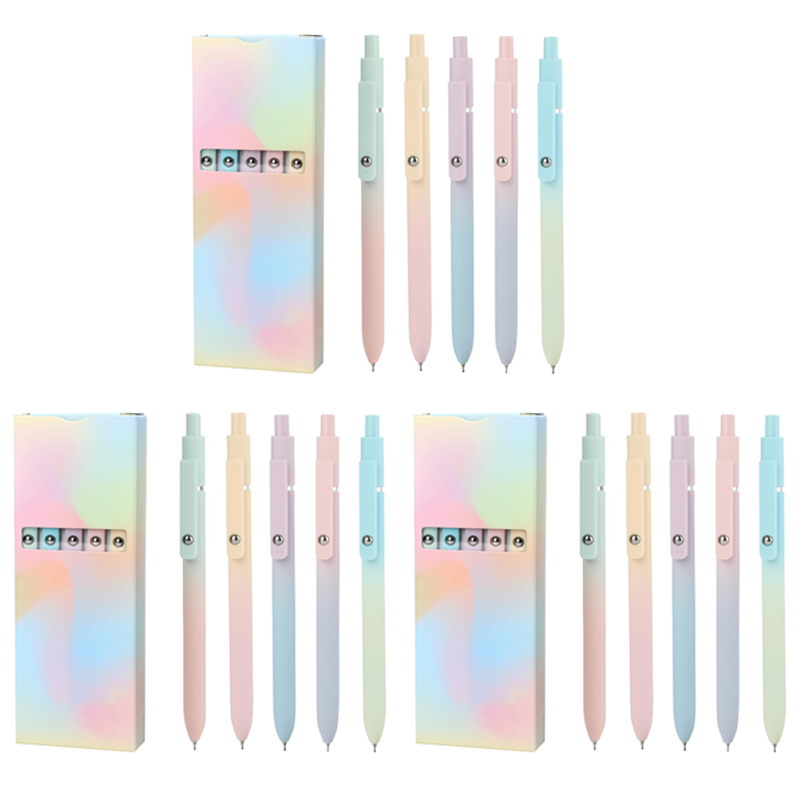 Pak van 5 zwarte mechanische potloden