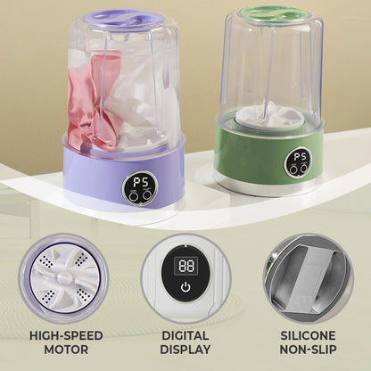 FlexiWash™ – Draadloze Mini-Wasmachine voor Onderweg | 50% KORTING