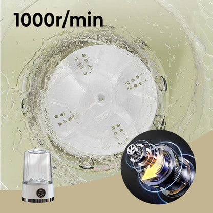 FlexiWash™ – Draadloze Mini-Wasmachine voor Onderweg | 50% KORTING