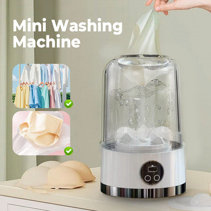 FlexiWash™ – Draadloze Mini-Wasmachine voor Onderweg | 50% KORTING