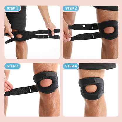 FlexiKnee™ – Verstelbare en ademende kniebrace