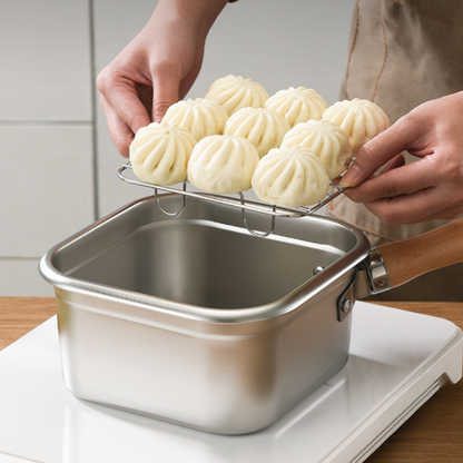 CookMaster™ – roestvrijstalen fornuis en frituurpan