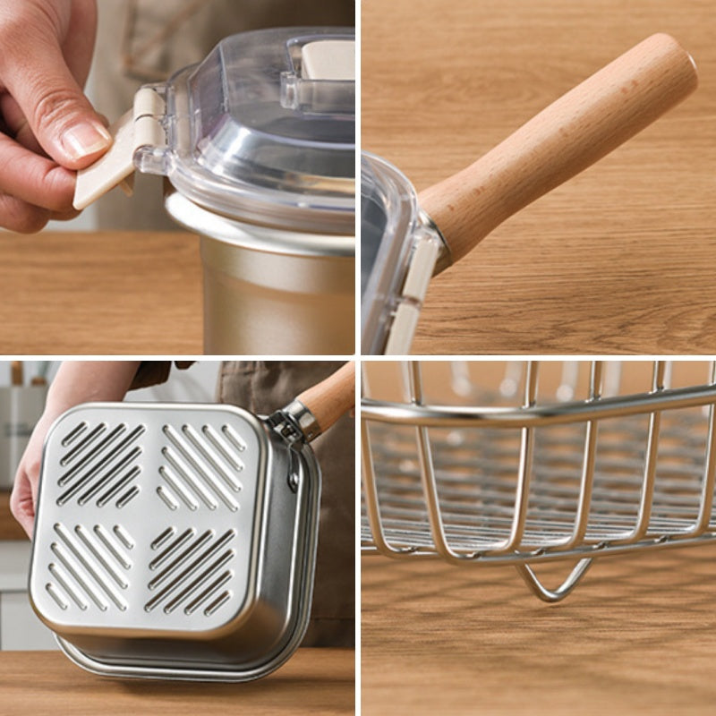 CookMaster™ – roestvrijstalen fornuis en frituurpan