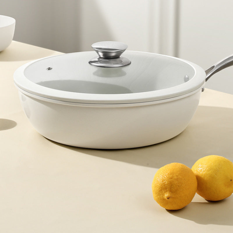 GiftChoice – Witte keramische antiaanbakpan