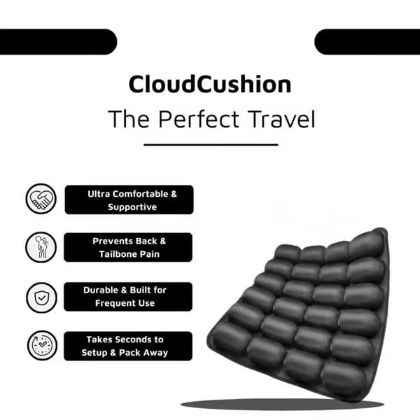 CloudSit – Zacht en comfortabel zitkussen | 50% korting