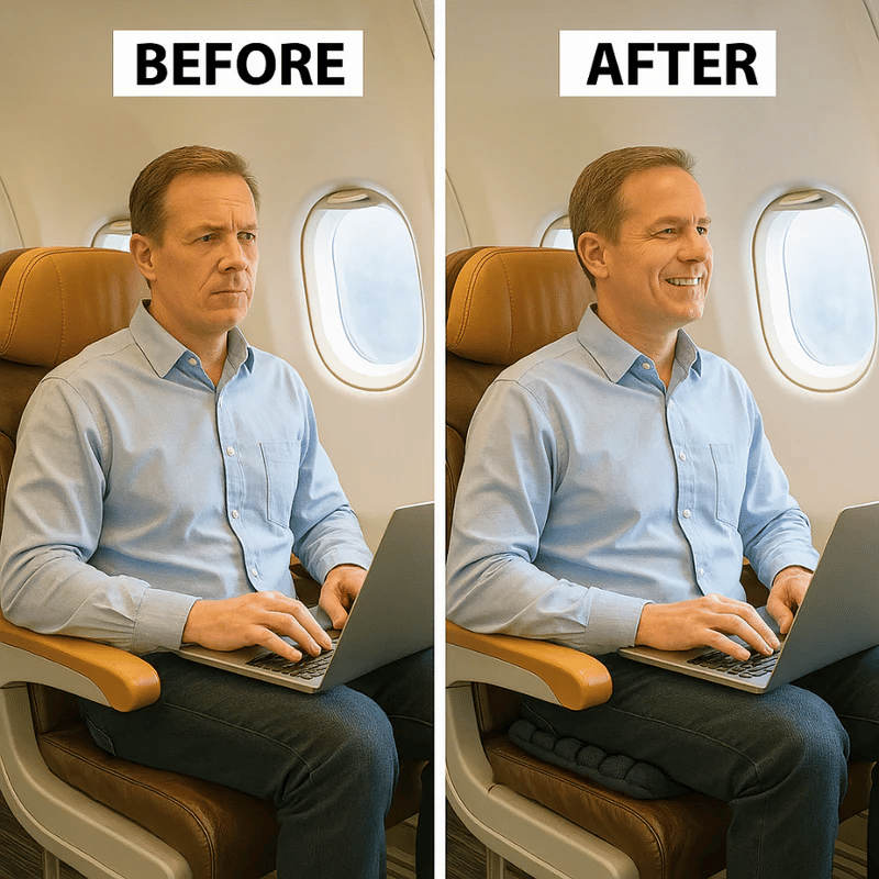 CloudSit – Zacht en comfortabel zitkussen | 50% korting