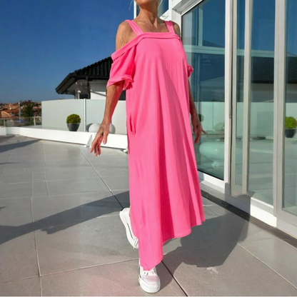 EleganceBreeze – maxi-jurk | 50% korting