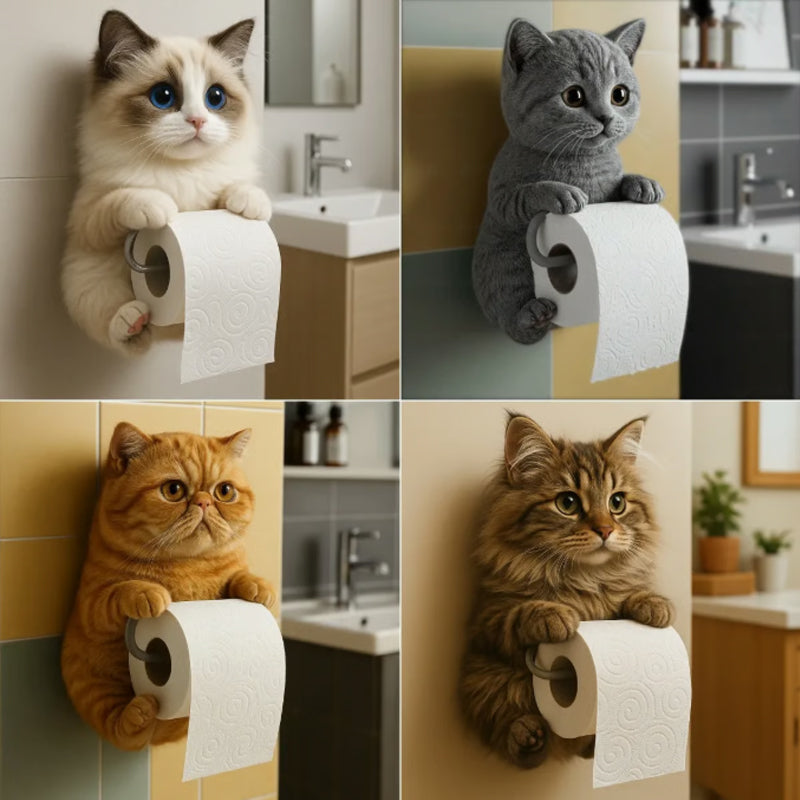 PurrRoll™ – Wc rollenhouder in Stijl | 50% KORTING
