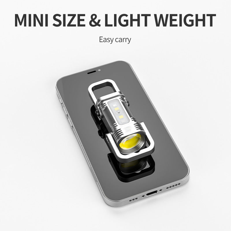 LumiKey – Oplaadbare mini-zaklamp | 1+1 GRATIS