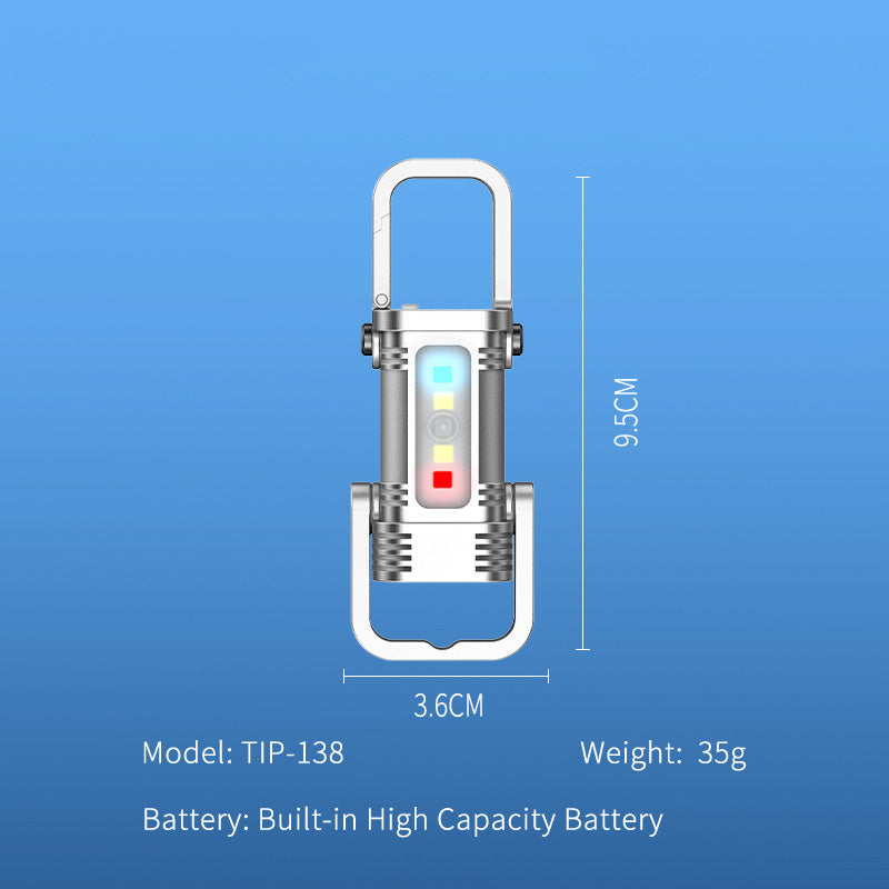 LumiKey – Oplaadbare mini-zaklamp | 1+1 GRATIS