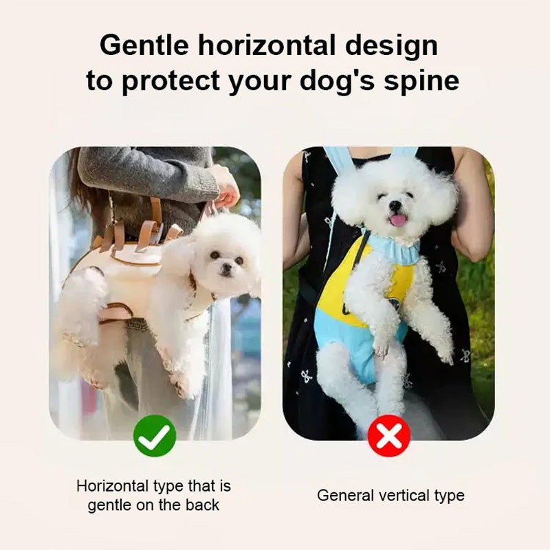 PawVoyage™ – Tragbarer & atmungsaktiver Haustier-Rucksack für stressfreies Reisen