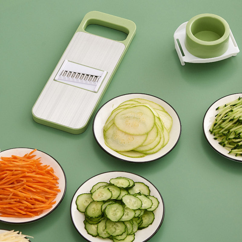 SafeSlice™ Multifunctionele Groentesnijder met Handbescherming