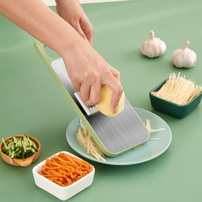 SafeSlice™ Multifunctionele Groentesnijder met Handbescherming