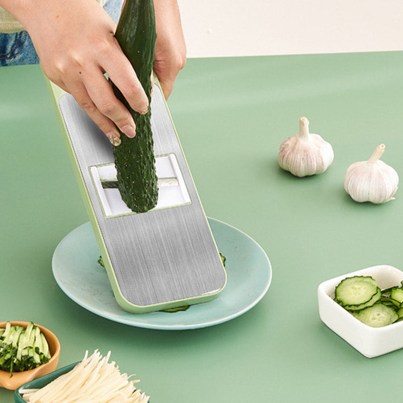 SafeSlice™ Multifunctionele Groentesnijder met Handbescherming