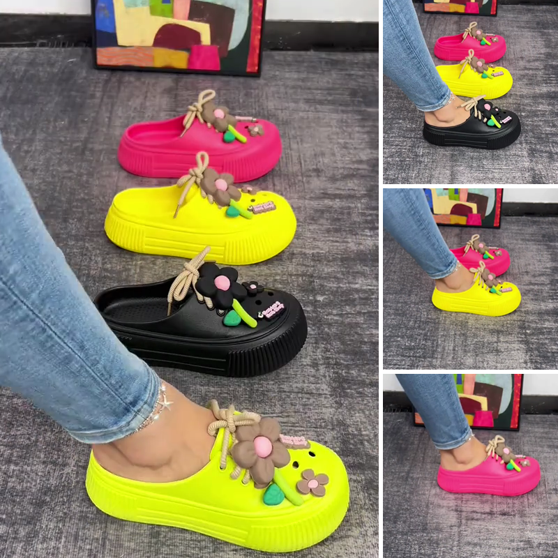 BreezeBloom™ Luchtige Pantoffels met Bloemendecor | 1+1 GRATIS