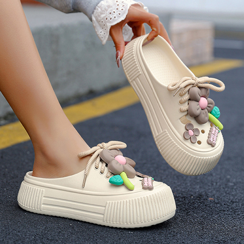 BreezeBloom™ Luchtige Pantoffels met Bloemendecor | 1+1 GRATIS