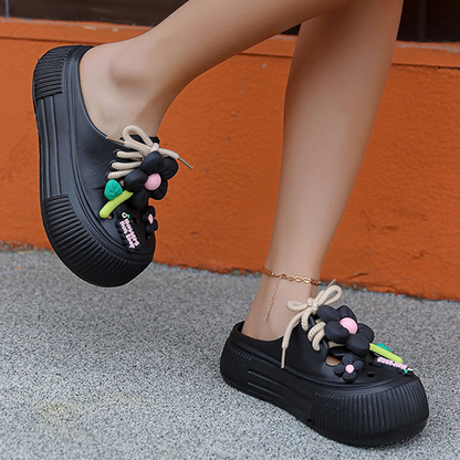 BreezeBloom™ Luchtige Pantoffels met Bloemendecor | 1+1 GRATIS