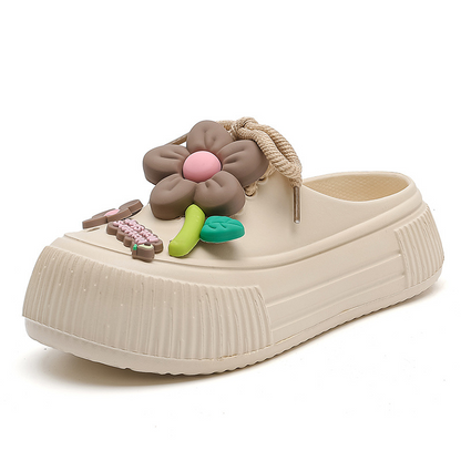 BreezeBloom™ Luchtige Pantoffels met Bloemendecor | 1+1 GRATIS