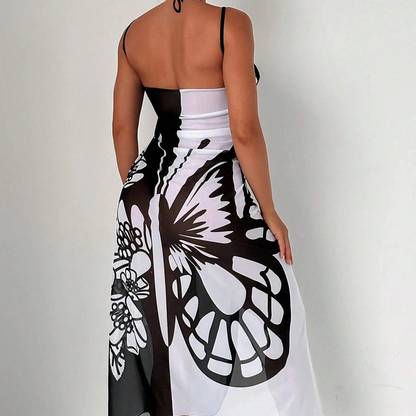 ButterflyWrap™ – Strandjurk en handdoek voor dames in 1