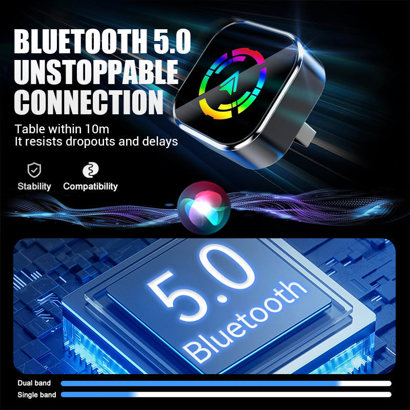 DriveLink™ 2-in-1 draadloze autoadapter