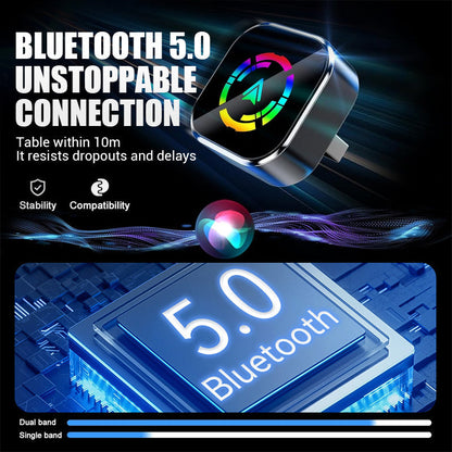 DriveLink™ 2-in-1 draadloze autoadapter