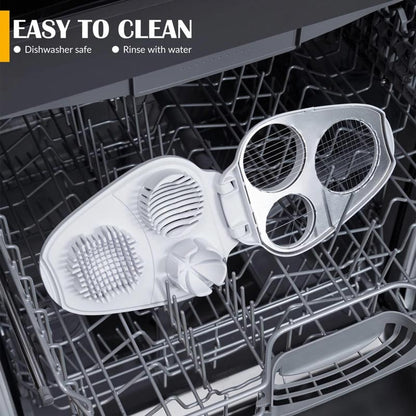 EggMaster™ 3-in-1 multifunctionele eiersnijder | 1+1 GRATIS